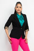 Miranda One Button Blazer