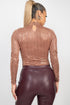 Muriel Sheer Mesh Studded Bodysuit