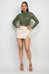 Muriel Sheer Mesh Studded Bodysuit