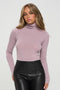 Paulina Long-Sleeve Turtleneck Bodysuit