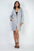 Evelyn Notch One-Button Solid Coat