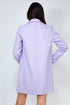 Eloisa Open-Front Notch Solid Coat