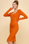 Darla Scoop Neck Double Layered Ribbed