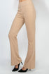 Laura Mid-Rise Fit & Flare Elastic Pants