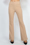 Laura Mid-Rise Fit & Flare Elastic Pants