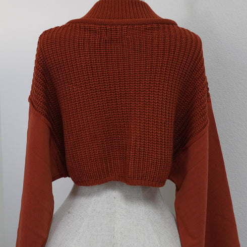Rust sweater