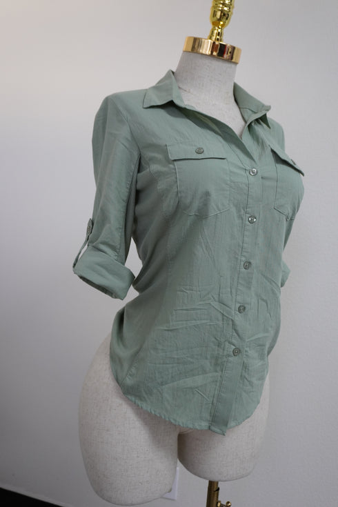 Emily Seam Woven Top
