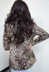 Heather Leopard print Blazer