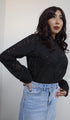 Evelyn Embroidered Long Sleeve Blouse