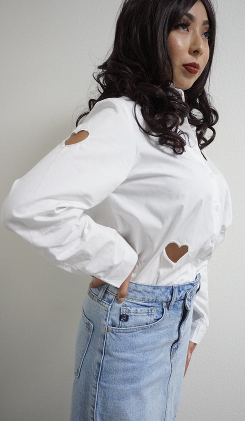 Olivia Heart Blouse