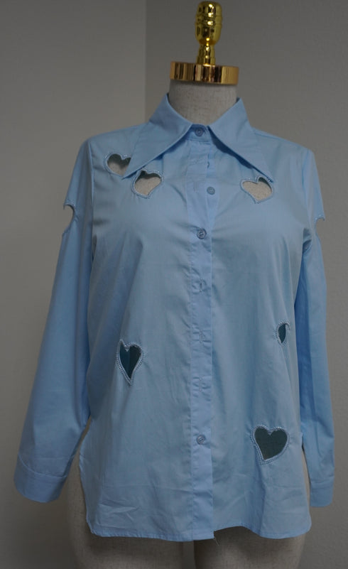 Olivia Heart Blouse