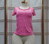 Rosa Rhinestone Top