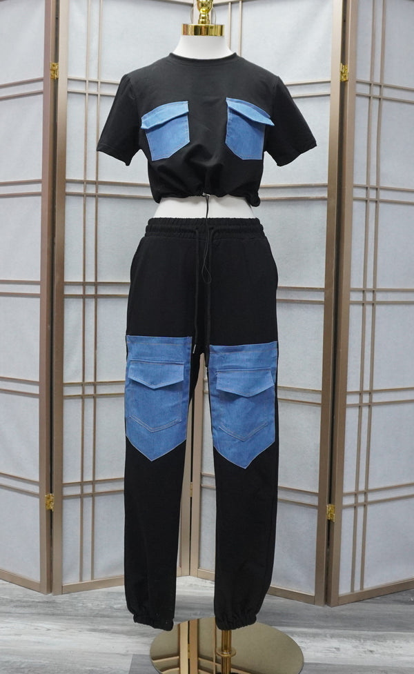 Sandy Demin Set