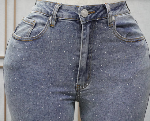 Mayra Rhinestone Jeans