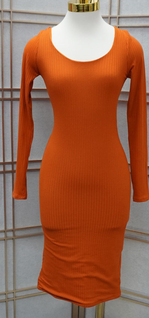 Darla Scoop Neck Double Layered Ribbed