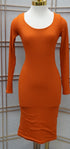 Darla Scoop Neck Double Layered Ribbed