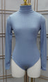 Paulina Long-Sleeve Turtleneck Bodysuit