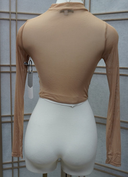 Nancy Mock Neck Top