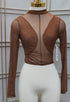 Nancy Mock Neck Top