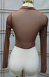 Nancy Mock Neck Top