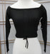 Sarah Drawstring Off Shoulder Sweater/Top