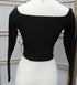 Sarah Drawstring Off Shoulder Sweater/Top