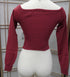 Sarah Drawstring Off Shoulder Sweater/Top