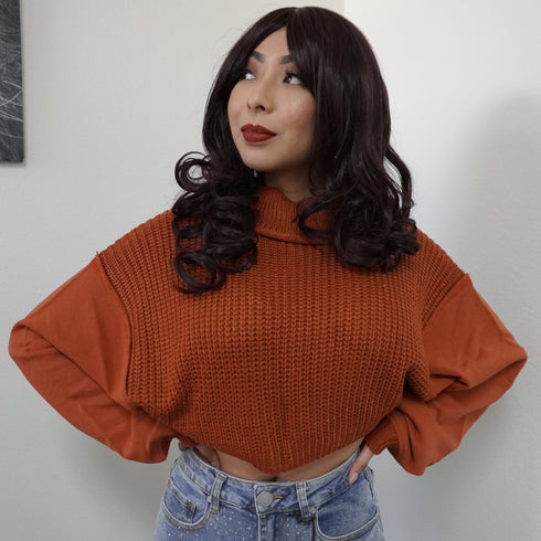 Rust sweater