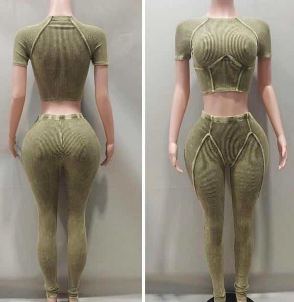 Kay Washed Sport Set