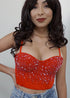 Beaded Corset Top
