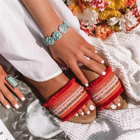 Women Summer Sandals, Fashion, Beach - Elena