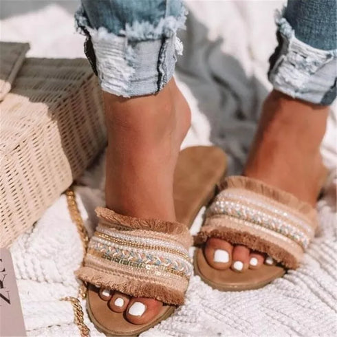 Women Summer Sandals, Fashion, Beach - Elena